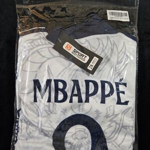 Kylian Mbappe Real Madrid Jersey Socks Kit Youth Age 10-11